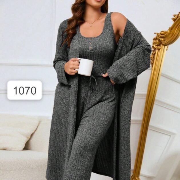 بنطلون طويل وكارديجان 3 قطع