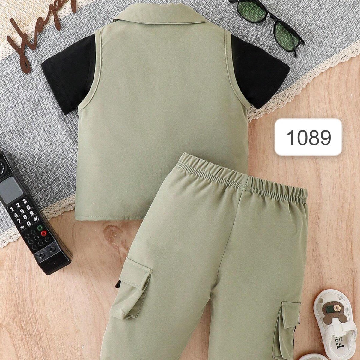 طقم ولادي 3 قطع - الصورة 2