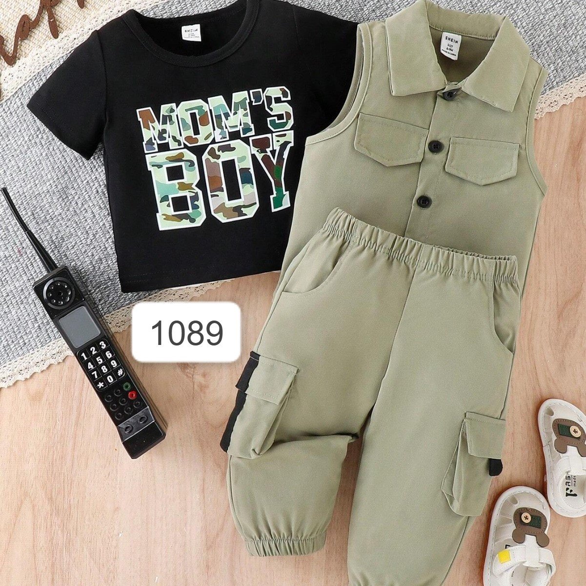 طقم ولادي 3 قطع - الصورة 4