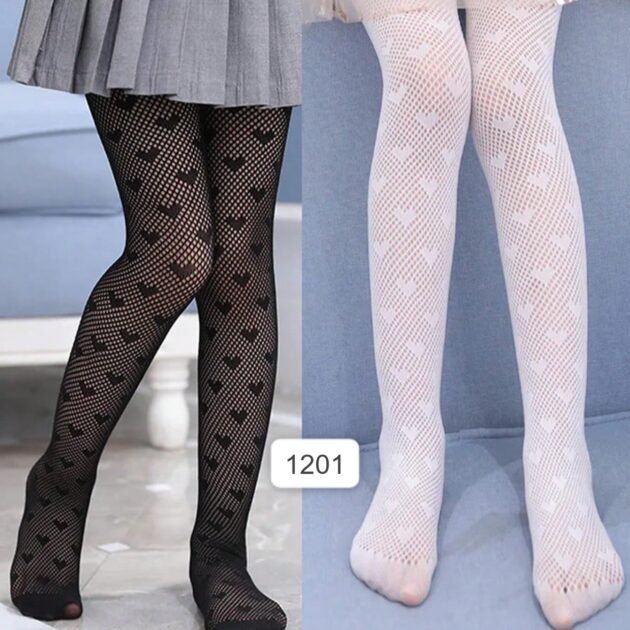 جوارب طويلة بناتي قطعتين