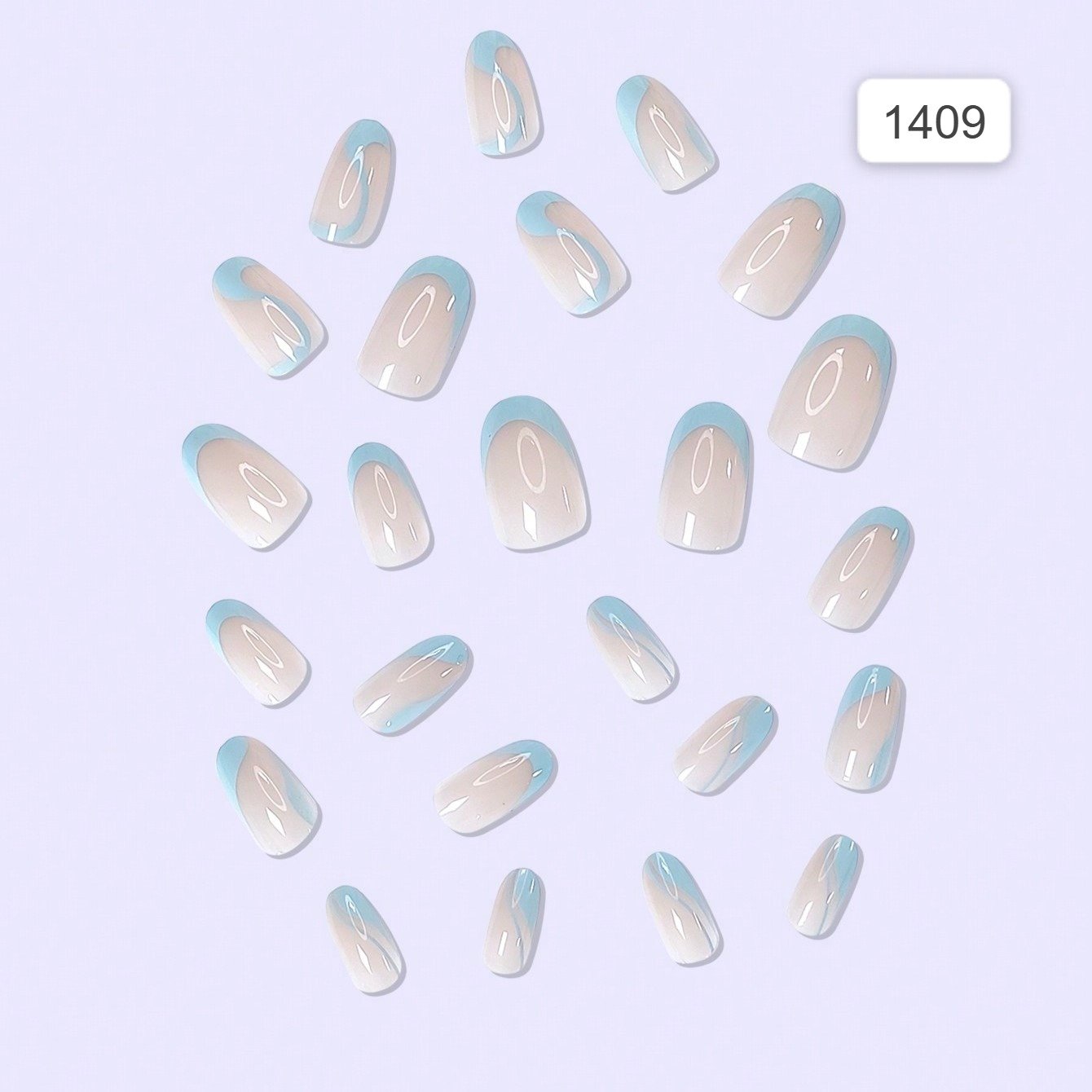 اظافر اصطناعية 24 قطعة - الصورة 6